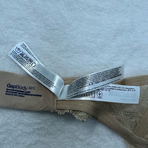 GAP Tan Seamless Strapless Bra Intimates - Picture 2 of 9
